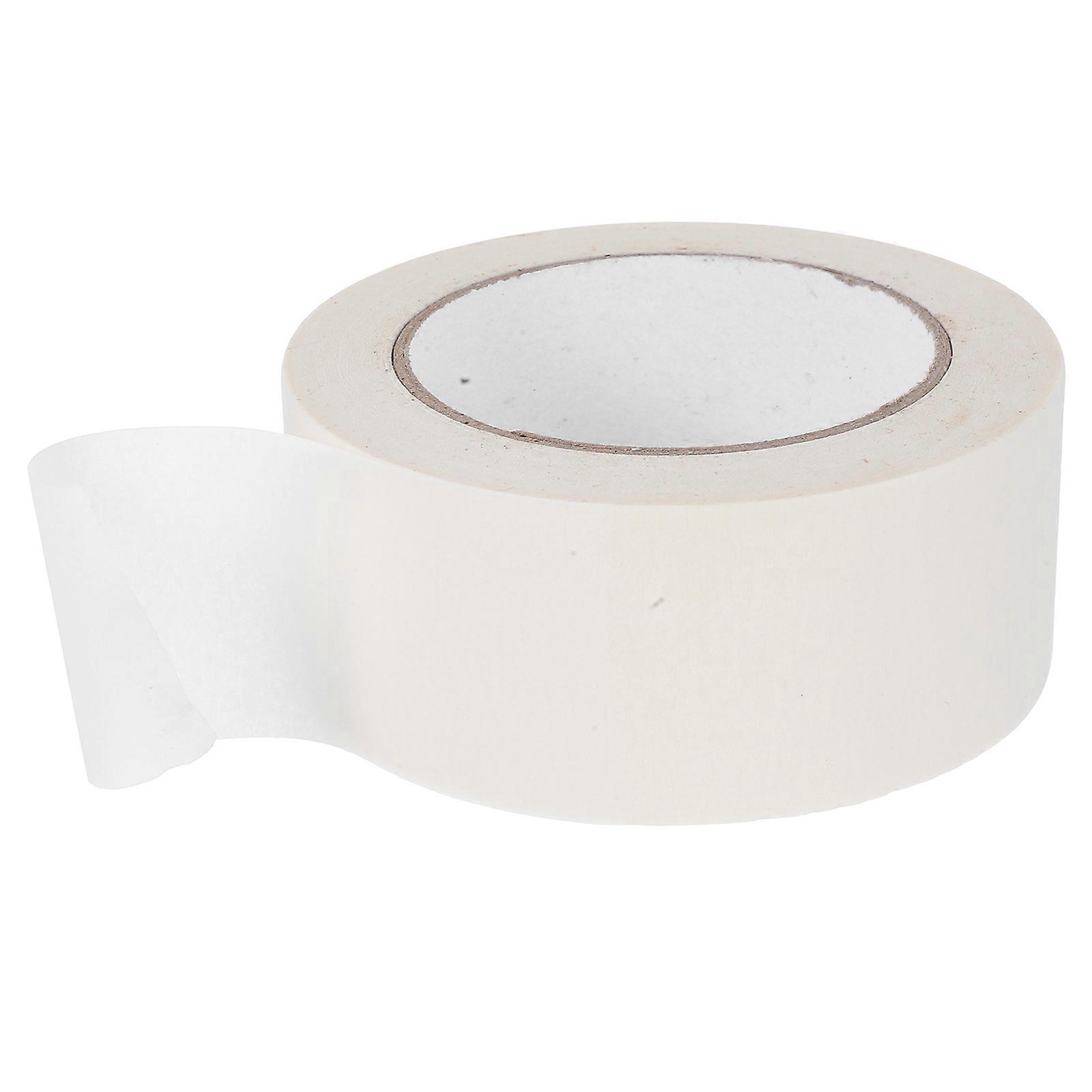 Wide Masking Tape Beige For Short-Term Decorating Homeowners Traceless Paper Organizing 1 Roll