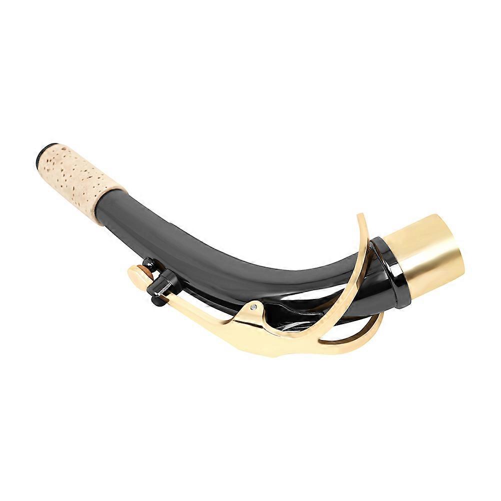 Brass Sax Bend Neck Enhances Sound Quality For Musicians 1Set