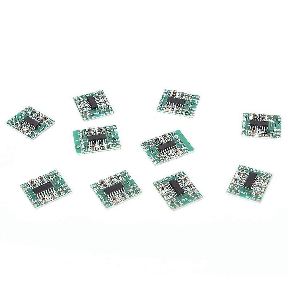 10PCS Mini Digital Power Amplifier Board PAM8403 Class D 2*3W 2.5-5V