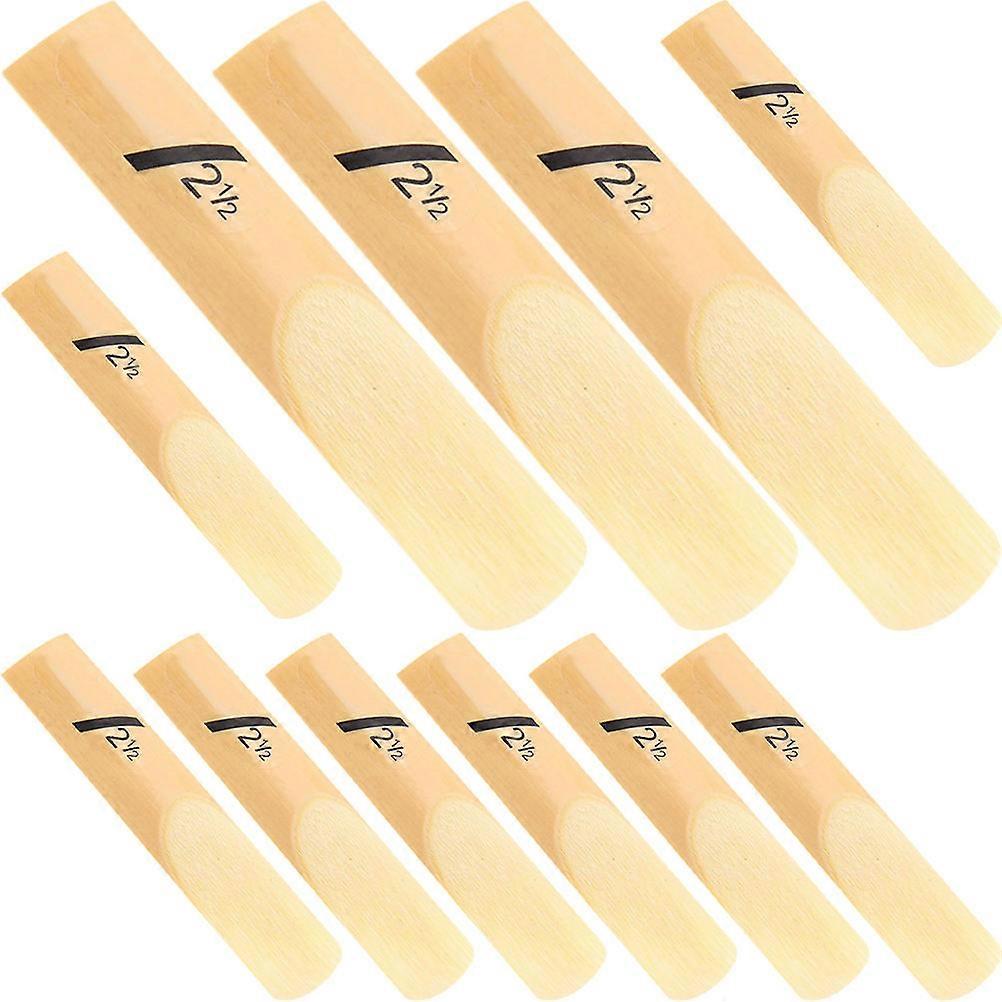 Alto Sax Reeds 2 5 Premium Quality for Instrument Replacement Khaki Color Small Compact Size