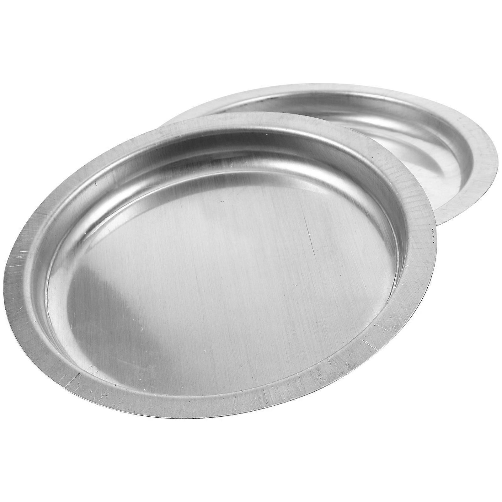 2pcs Silver Aluminum Sheet for Home Use Kettle Repairing Pan Accessory