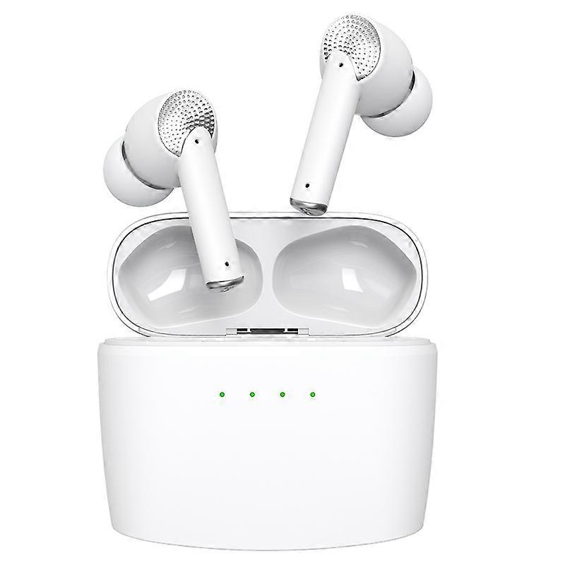 J8 Bluetooth-compatible Headphones with Indicator Light Portable TWS Earbuds Noise Reduction Wireles