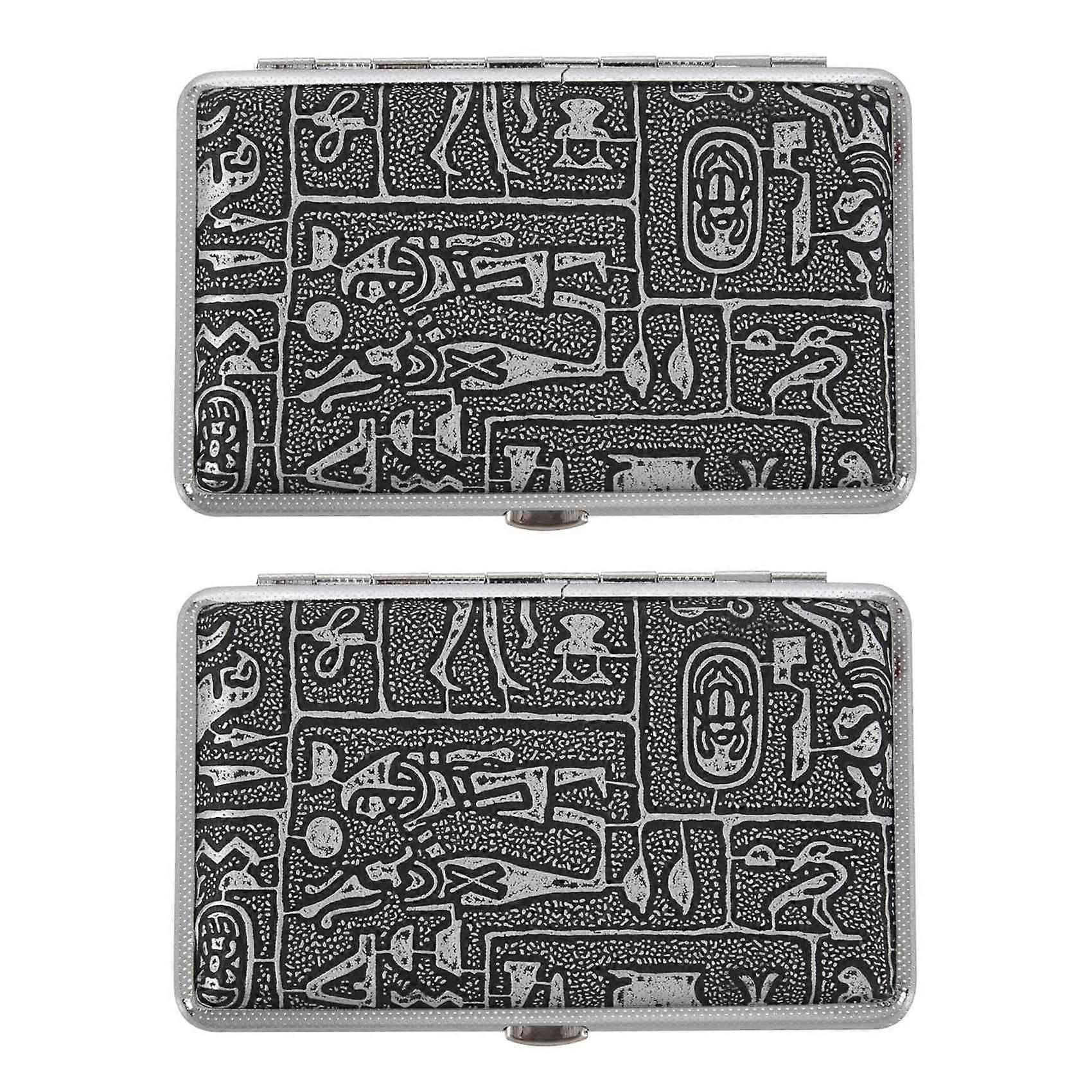 2X Personality Moistureproof Anti-pressure Thin Cortical Egyptian style Case