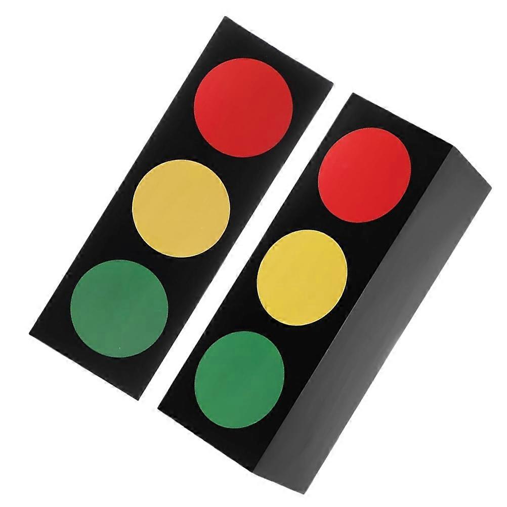 Party Favor Treat Boxes Traffic Light Decoration Gift Box Family Members Craftsmanship 43.00X15.00X15.00CM 2Pcs