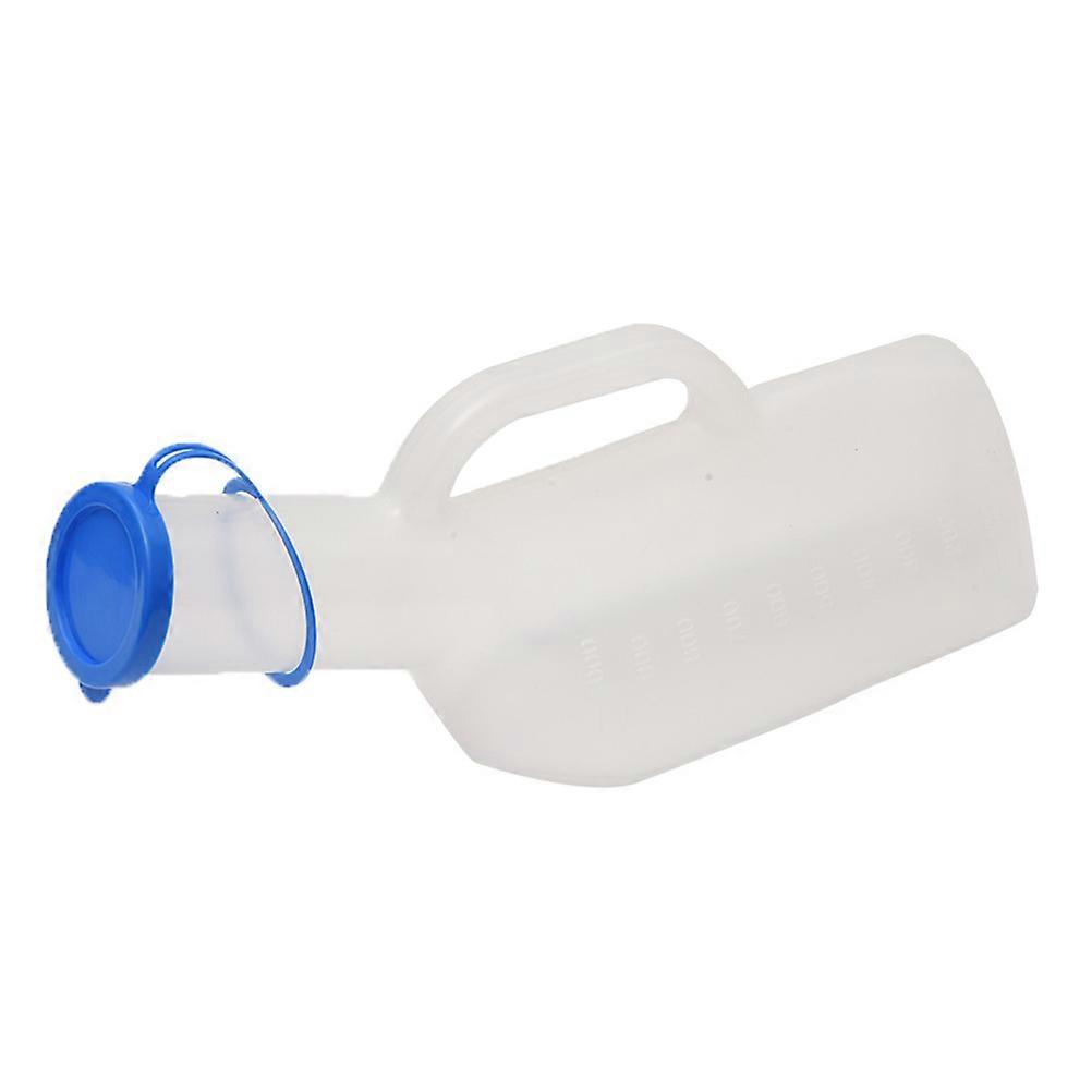 Round Shape Practical Urinal Pot For Hospital Use Ideal For Elderly And Patients With Compression Resistance Feature 1Pcs