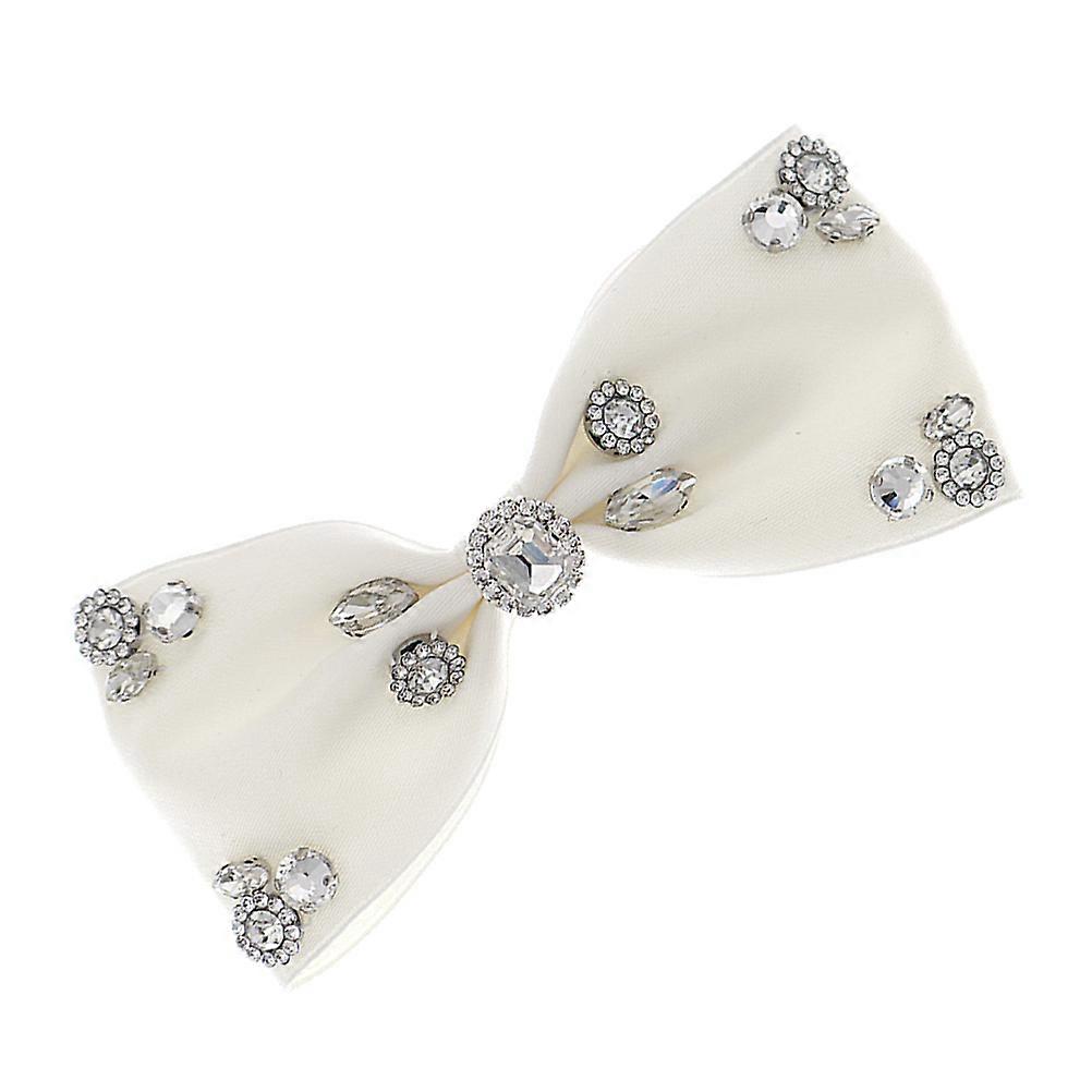 البوليستر Bowknot مقاطع الشعر القوس الشعر الديكور تجمع الأسرة 11.5X5Cm 1 قطعة