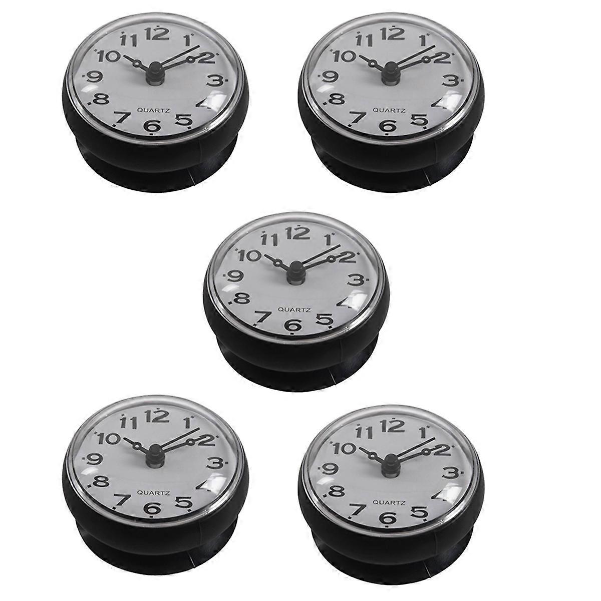 7cm Waterproof Kitchen Bathroom Shower Clock Suction Cup Sucker Wall