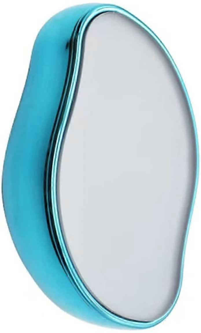 Nano Magic Ağrısız Kristal Tüy Çıkarıcı, Erkekler ve Kadınlar için Epilatörler, Hızlı ve Kolay Tüy Çıkarıcı (Mavi)