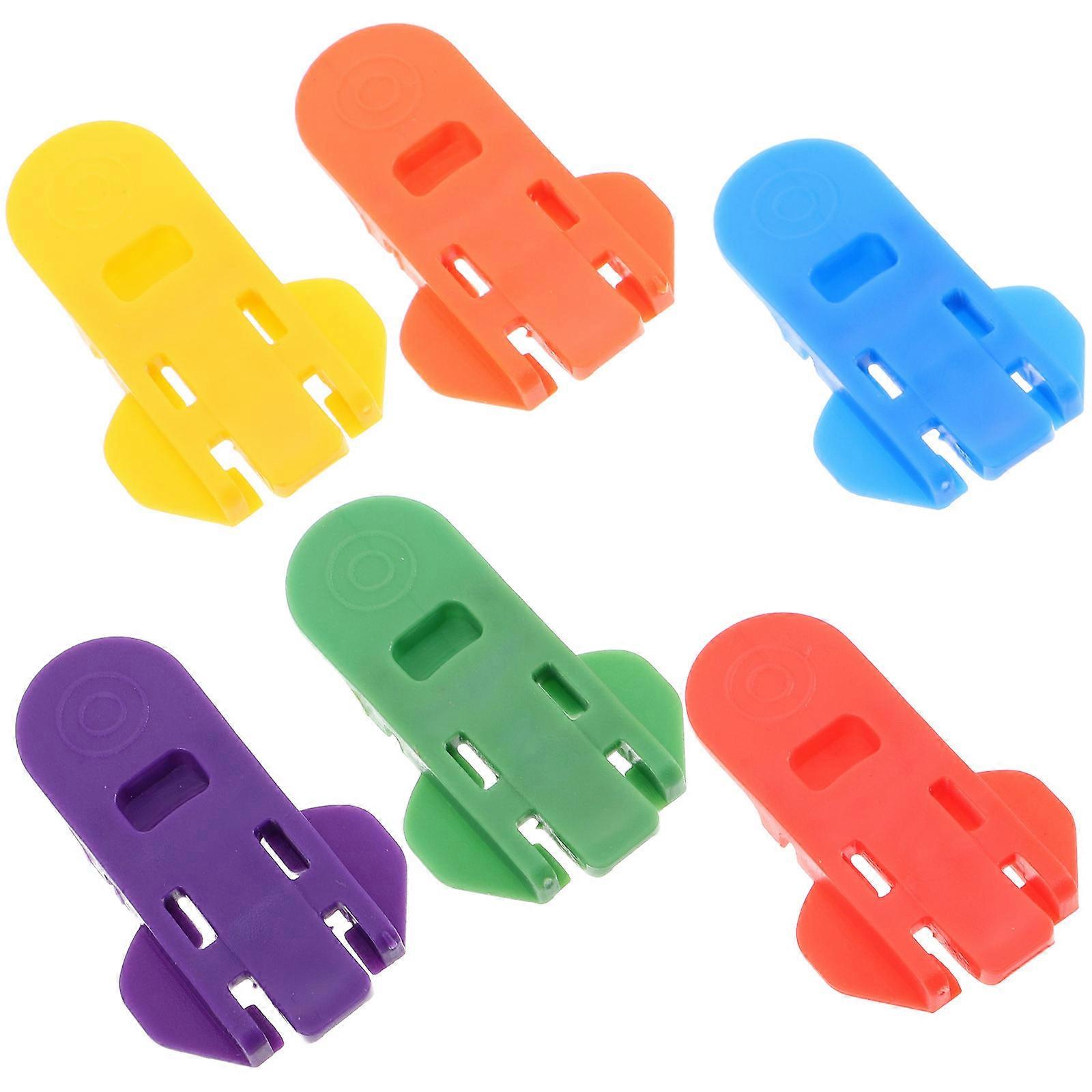 Portable and Safe Plastic opener for Home Multi Color Lightweight and 6pcs