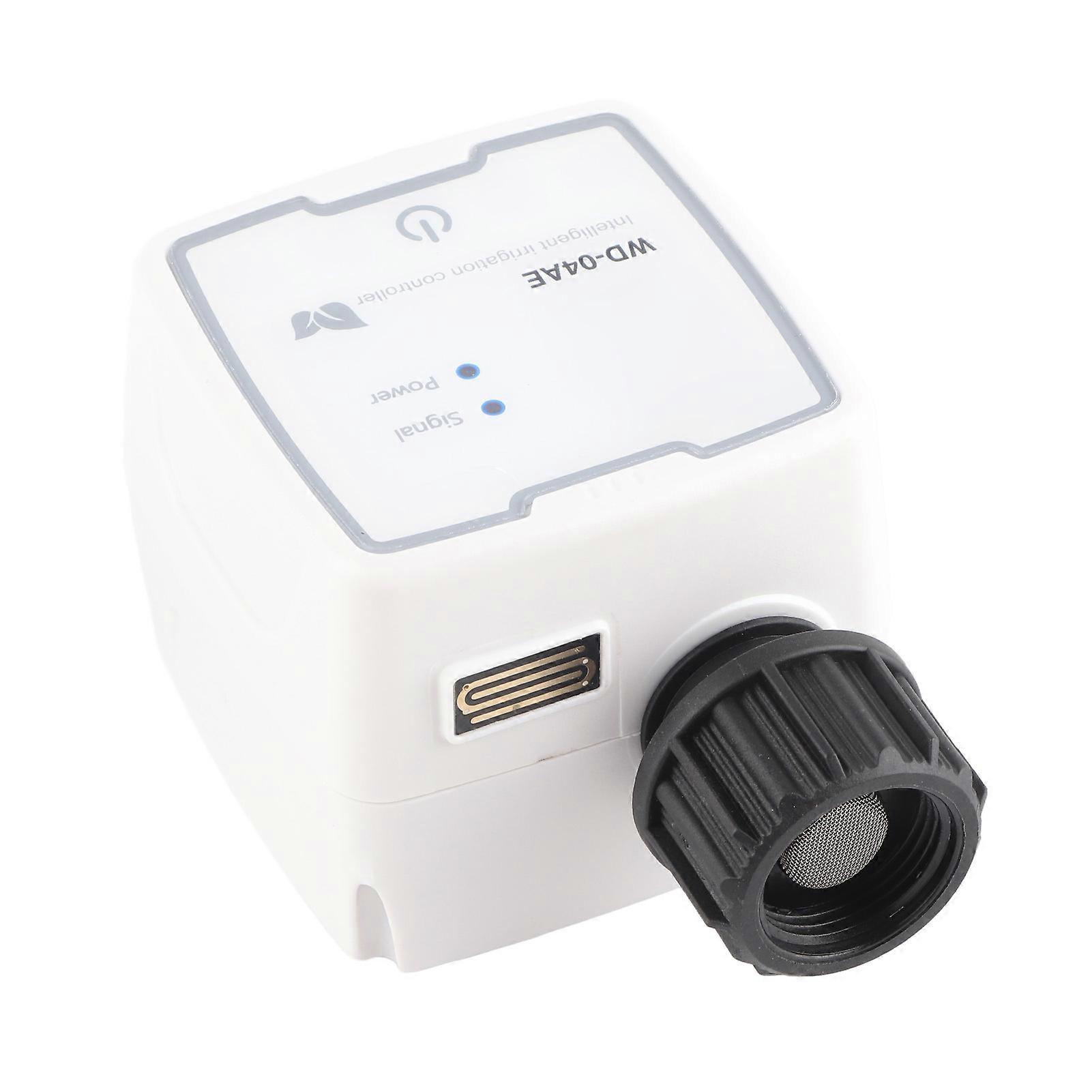 G3/4 Gewinde Automatische Wasseruhr Handy Fernbedienung Bewässerungssystem mit Regensensor für Gartenhöfe EU-Stecker
