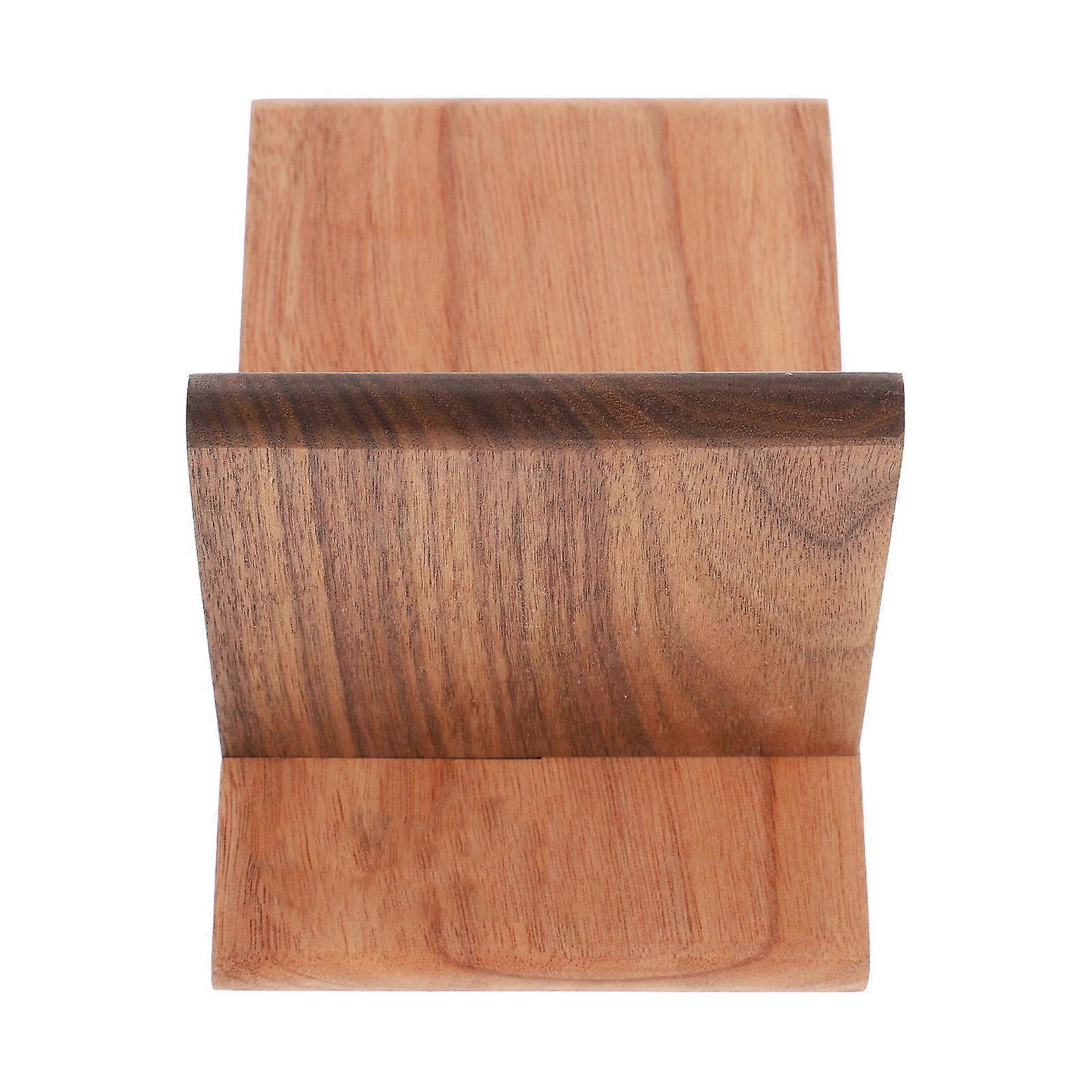 Portable Wooden Kalimba Piano Stand for Instrument Use Chocolate Color