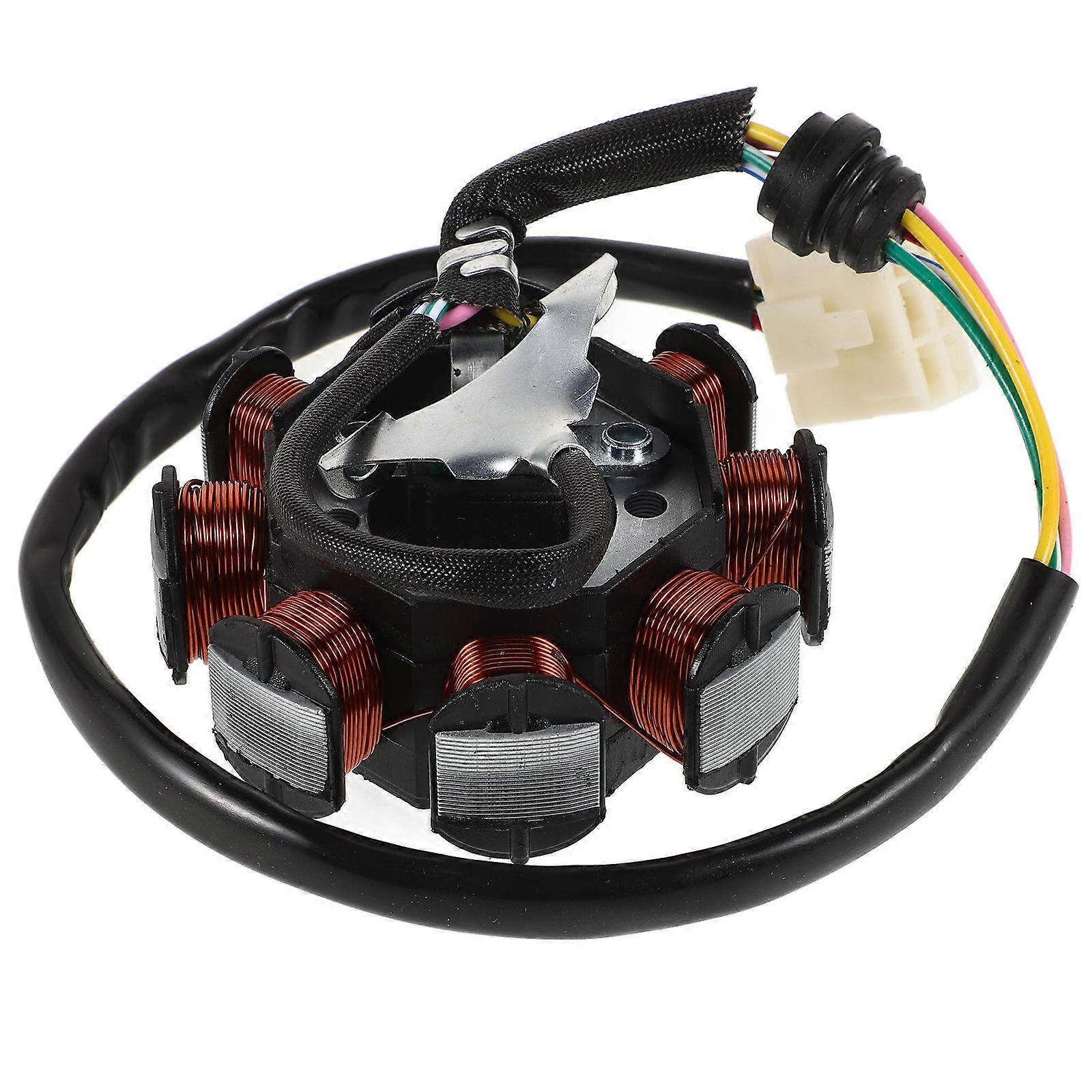 Ignition Coil for ATV with Stable Current Output Enhancing Performance Multi Color Plastic Metal