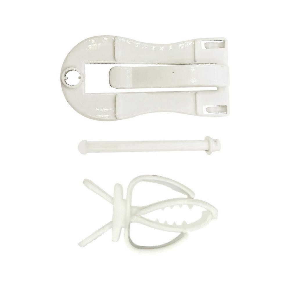 Cuttlebone Clamp 2Pcs White Plastic Durable Long-Use Fixed Clip for Fixing