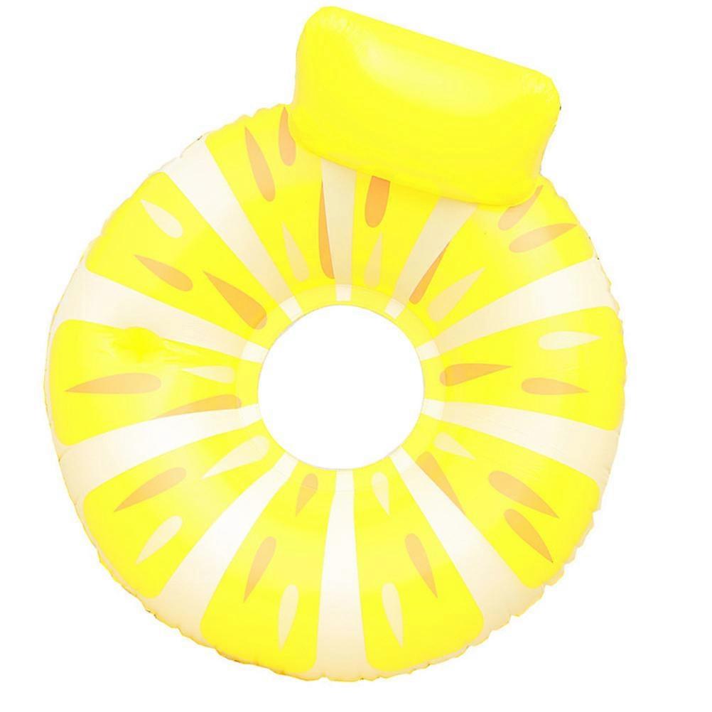 Colorful Inflatable Pool Raft with Smooth Circle Design Ideal for Pool Parties 1Set