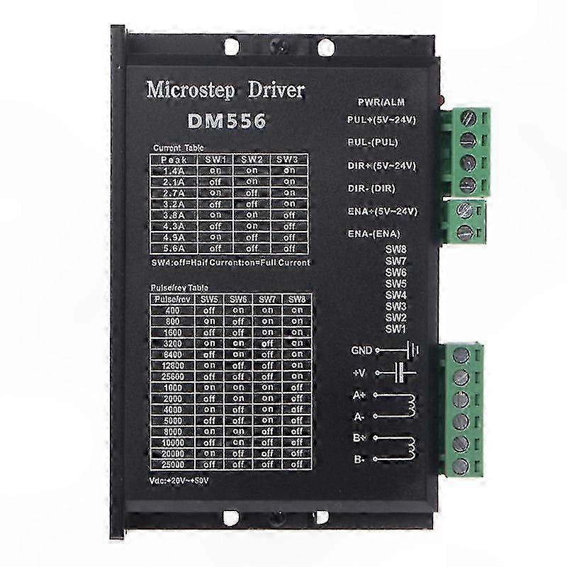 Stepper Motor Driver for NEMA 23, 24, 34 with DM556 Compatibility