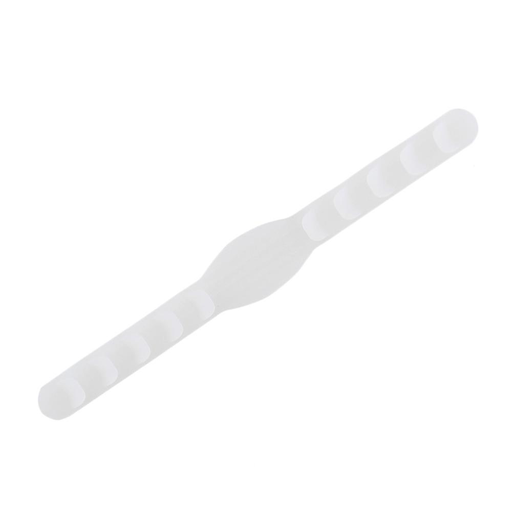 5PCS Transparent Silicone Ear Hooks for Mask with Adjustable Buckle and Flexible Hook Suitable for