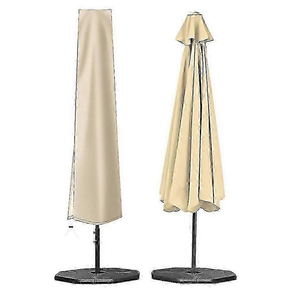 Parasol Cover Double Layer Waterproof Antiuv Heavy Duty Parasol Cover Made Of 210d Oxford Fabric Par