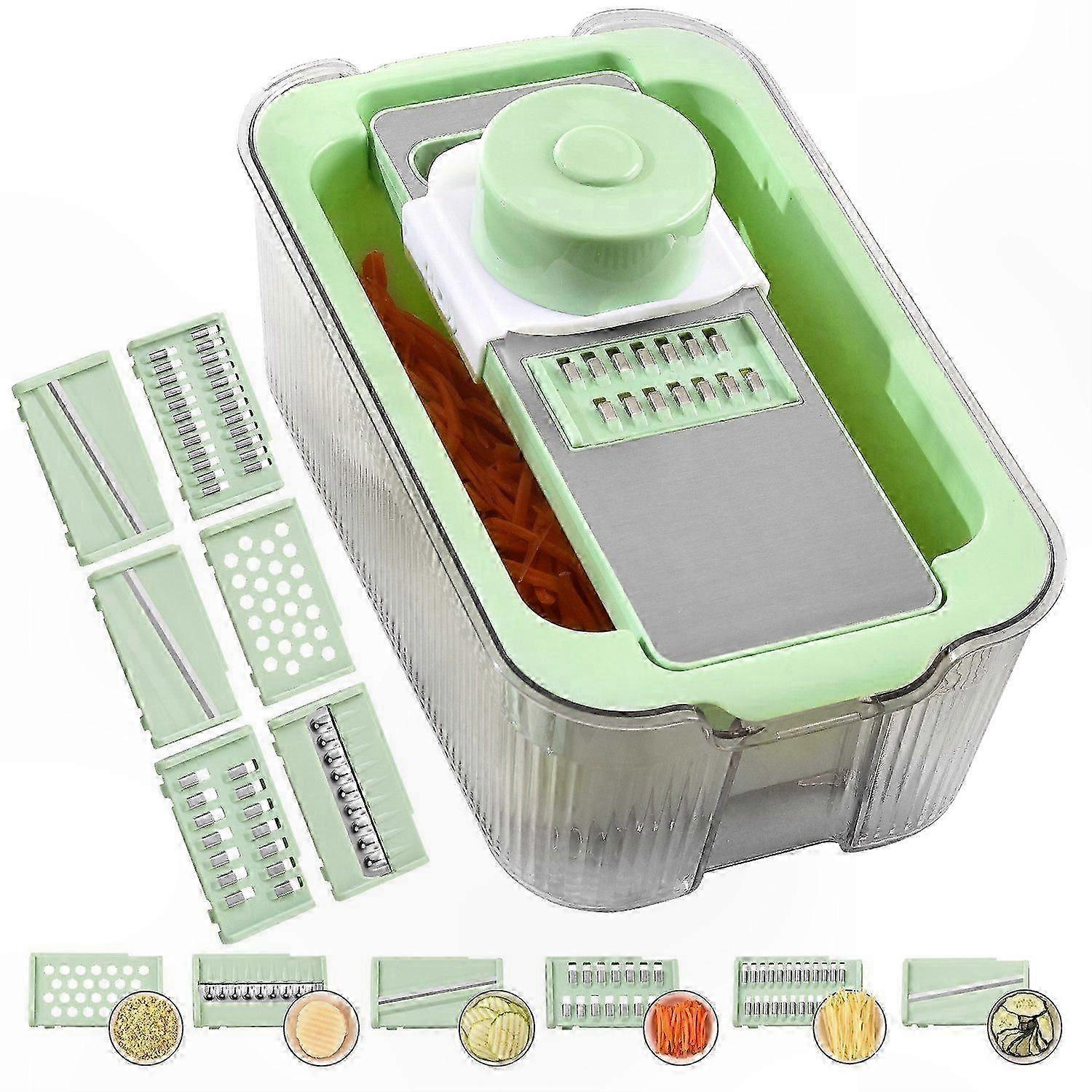 Multi-Function Blade Kitchen Tool for Slicing and Grating Vegetables