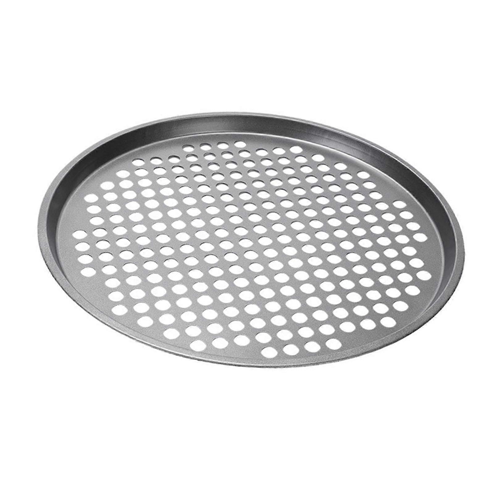 Pizza Pan With Holes 36 Cm For Oven Perforated Baking Tray For Cookies Bread Cakes