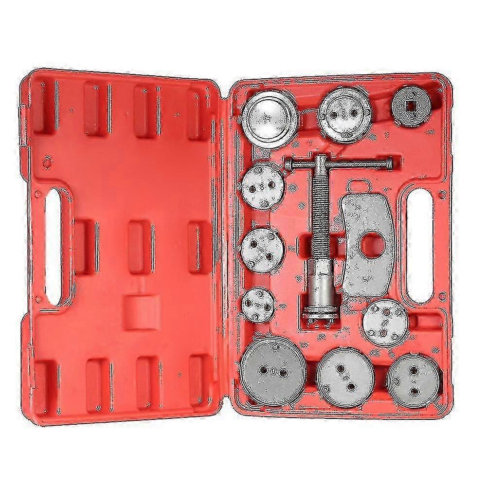 12pcs Universal Car Disc Brake Caliper Pad Piston Compressor Repair Tool Set_h