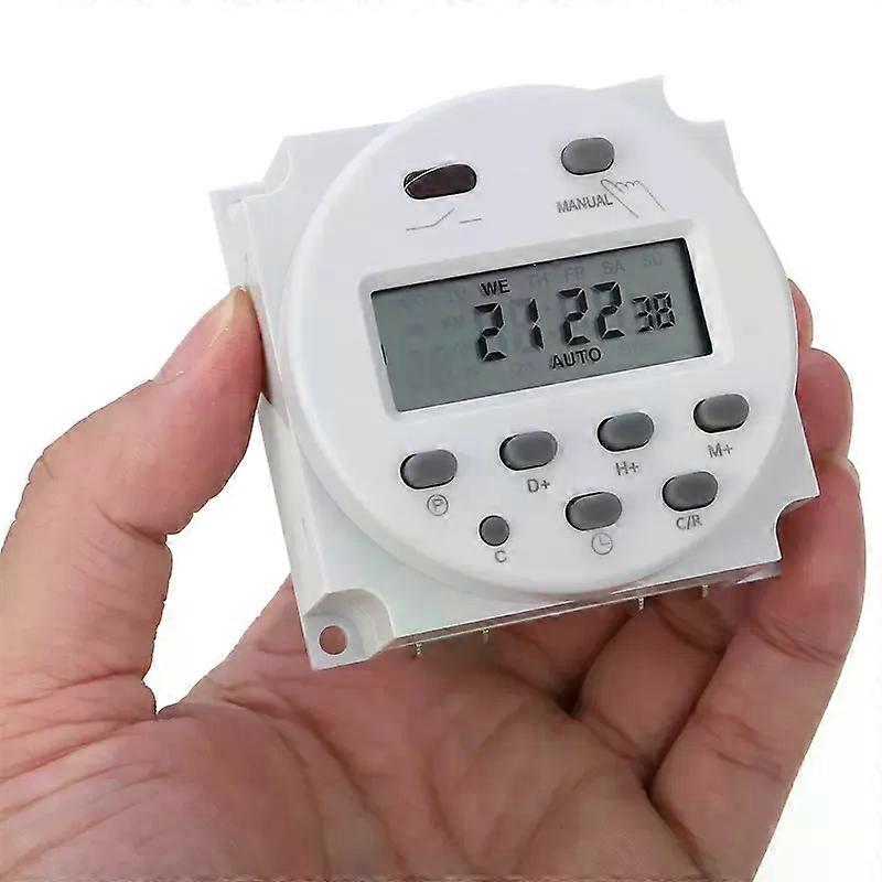 CN101A 12V/24V/110V/220V Single and double countdown micro cycle time control switch timer controller min control 16A
