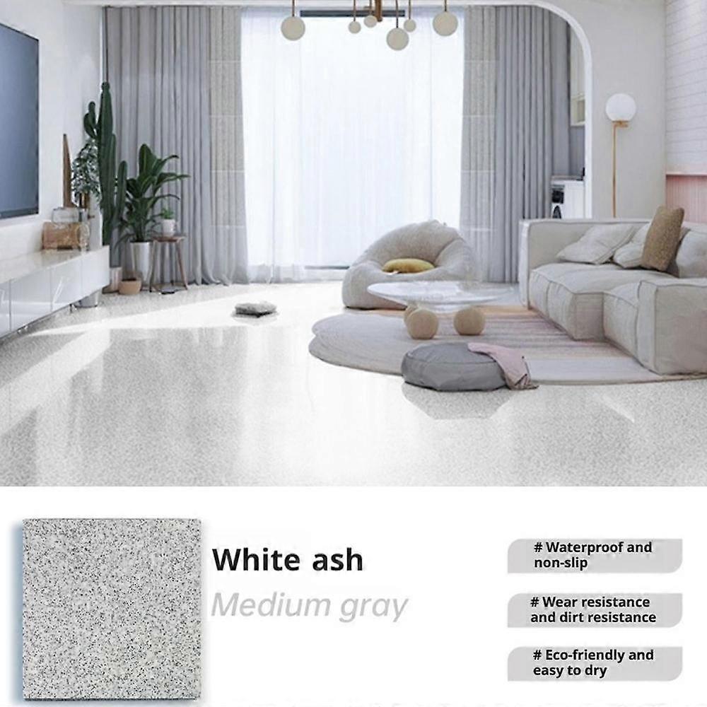 High-Gloss Marble Effect Self-leveling Floor Coating Garage Waterproof Paint