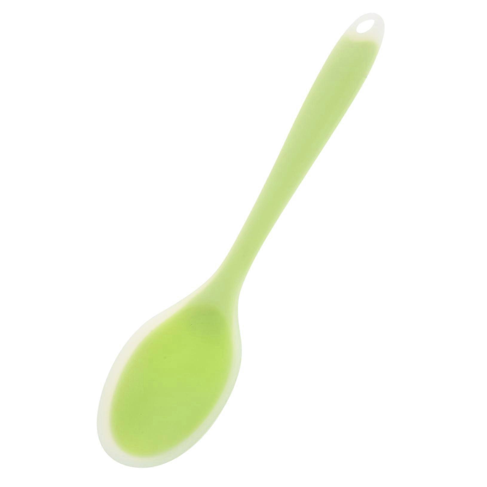 Silicone Food Spoon For Newborns Small Soft Training Utensil Mini Spoon For Soup Rice Salad Safe Tableware