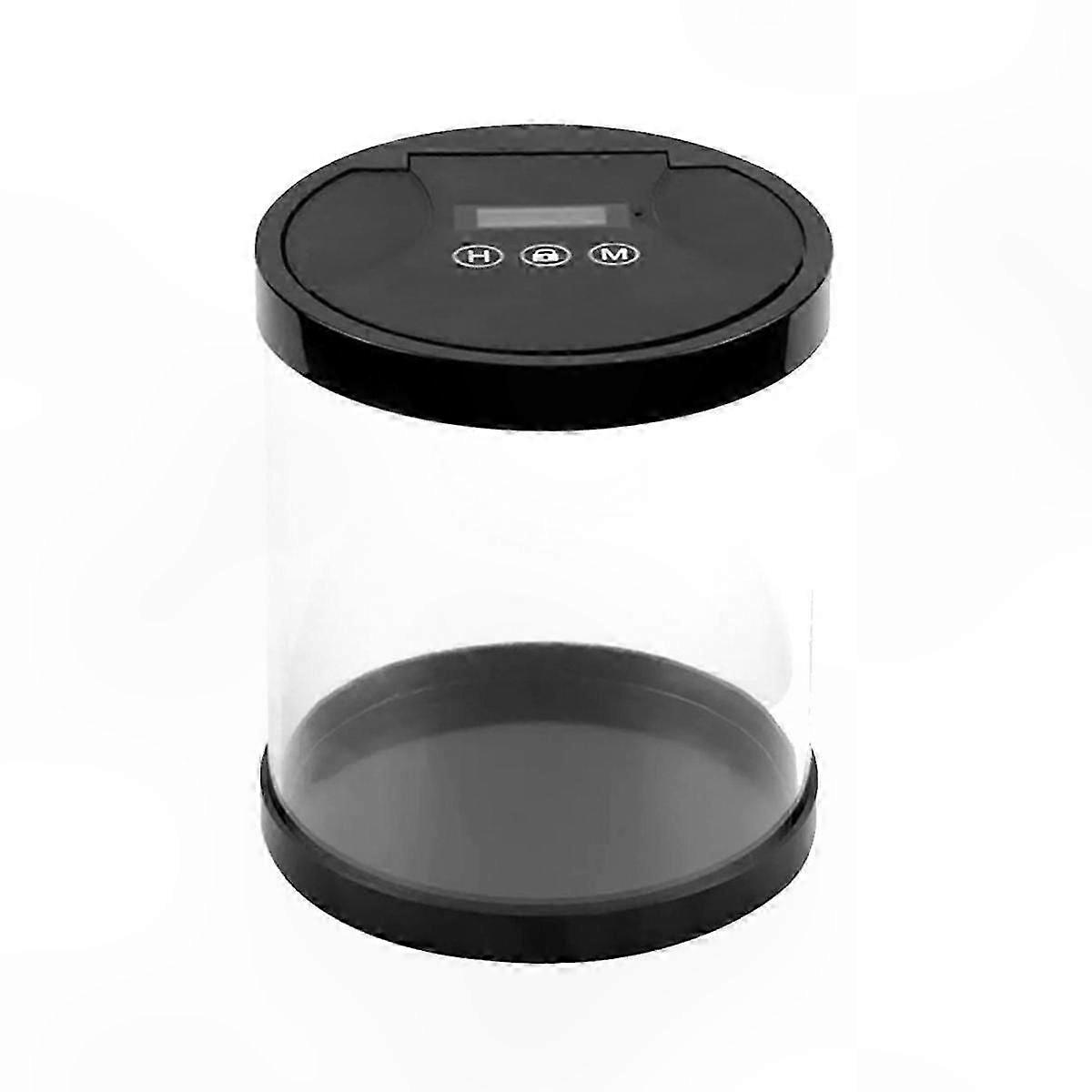 Multi-Function Timer Lock Box for Gadgets and Toys with Time-Controlled Access Container Bin