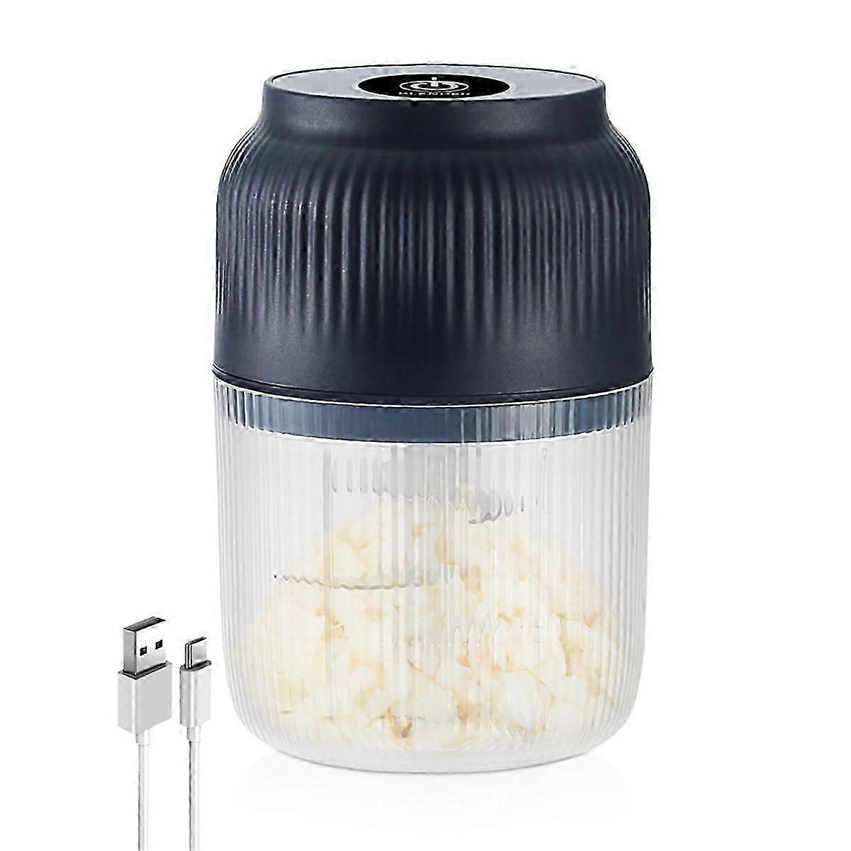 Mini Electric Onion Cutter, Wireless Portable USB Charging, Small Garlic Chopper