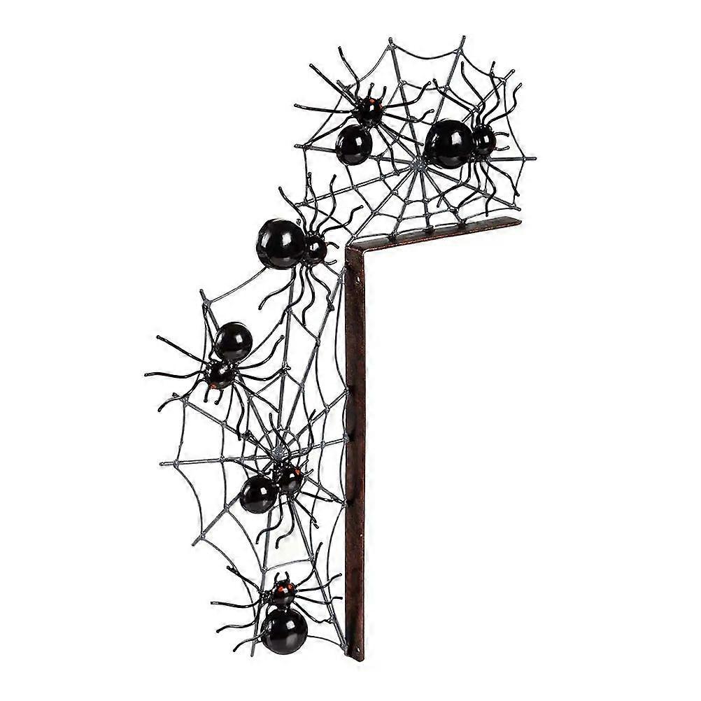 علامة زاوية الباب على شكل قلعة هالوين ، علامة زاوية الباب على الوجهين ، علامة زاوية الباب ، زخرفة زاوية الباب