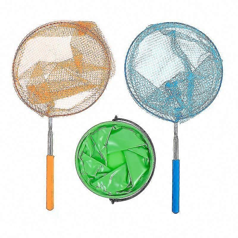 3pcs Insect Catching Nets for Outdoor Bug Hunting