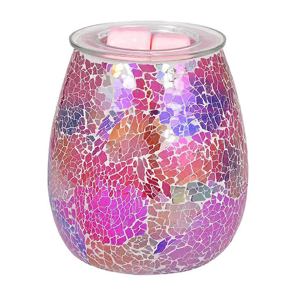 Flame Aromatherapy Diffuser Incense Burner for Study Glass Multi Color for Air Freshening 1Pc