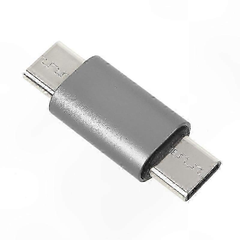 Universal USB-C to USB-C Metal Adapter Connector for Portable Devices