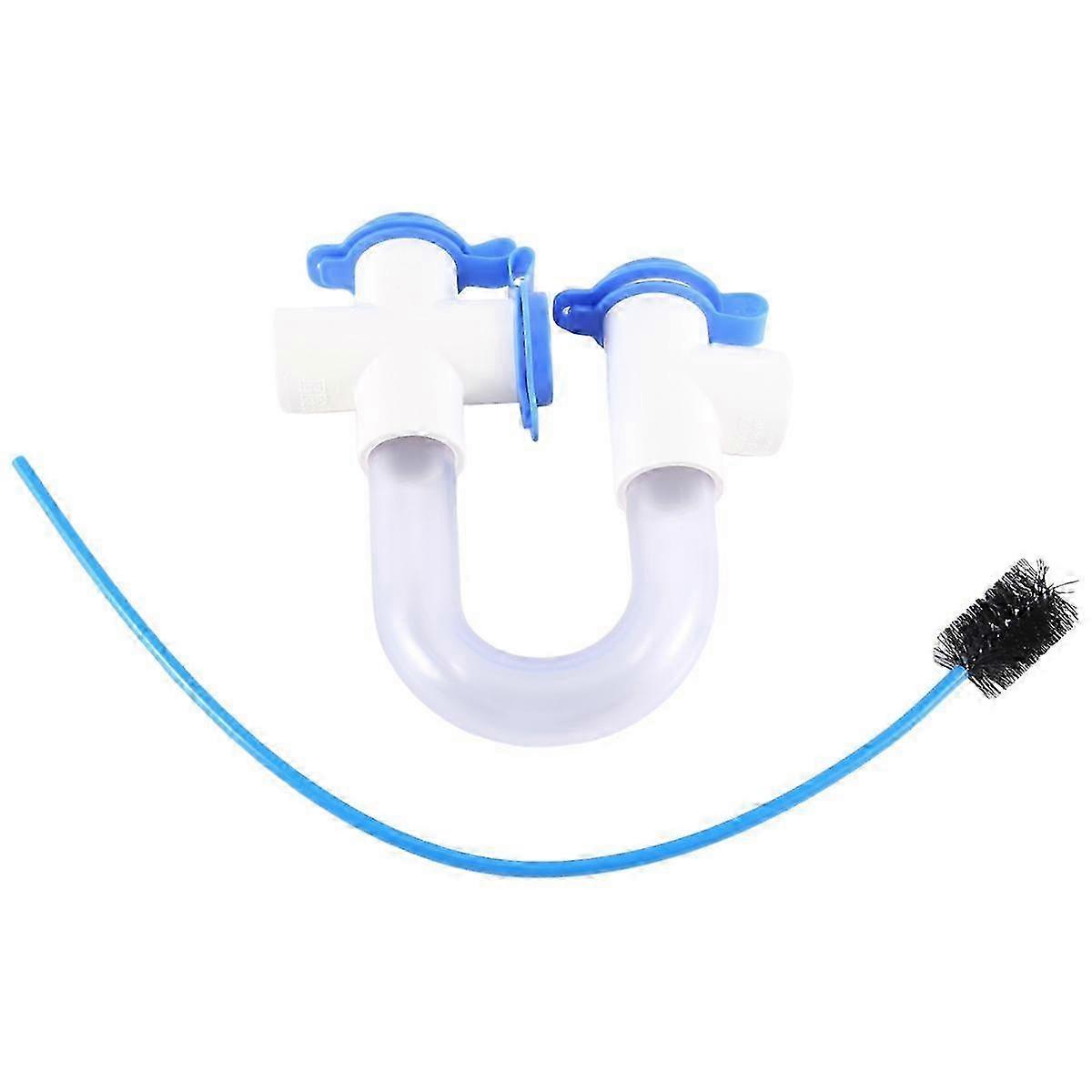 3/4 Inch Standard Condensate Trap PVC U Trap for HVAC Systems, Air Conditioner, Effectively Drains Condensate