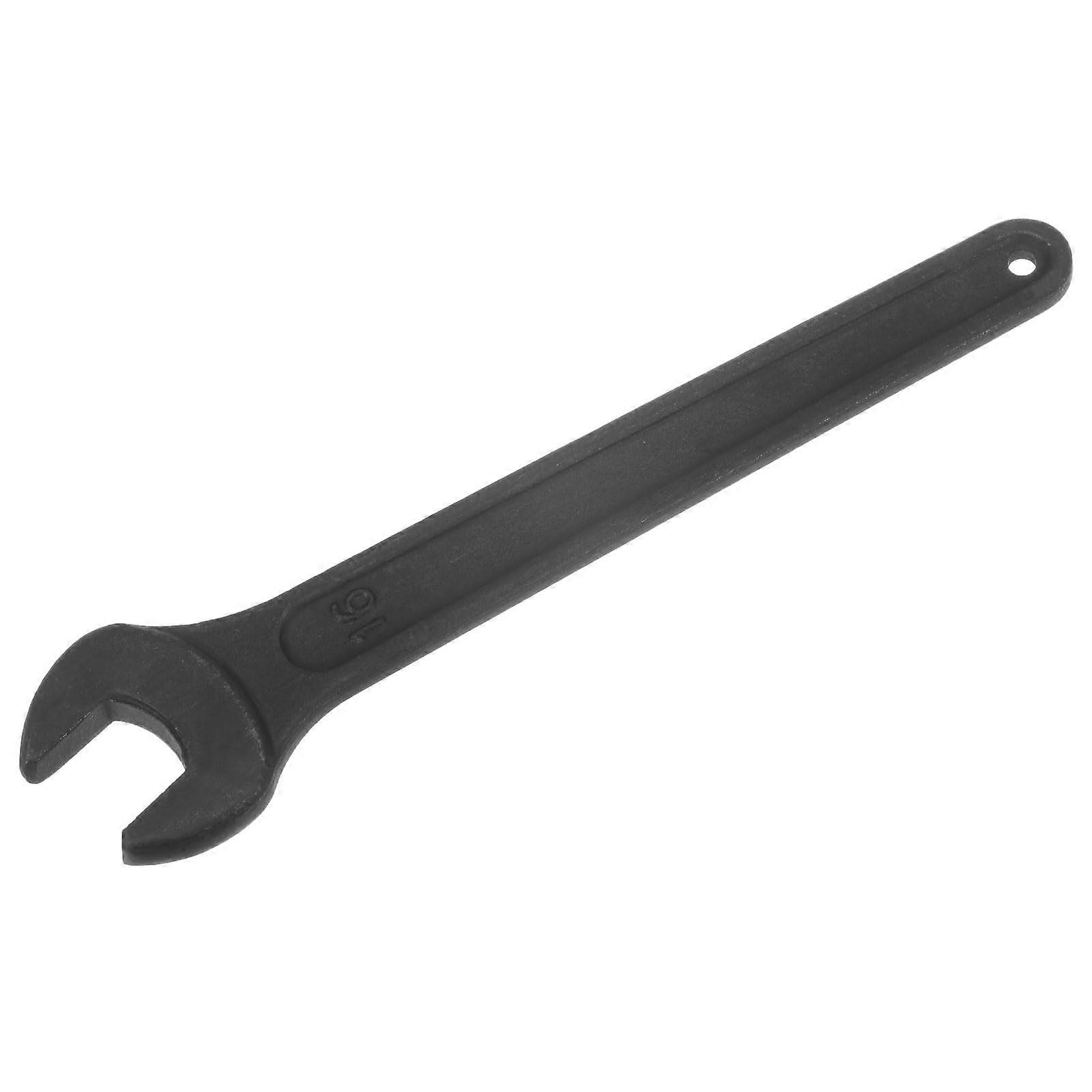 Open End Wrench 16mm Durable Tensile Steel Hand Tool for Automotive and Mechanical Work Black