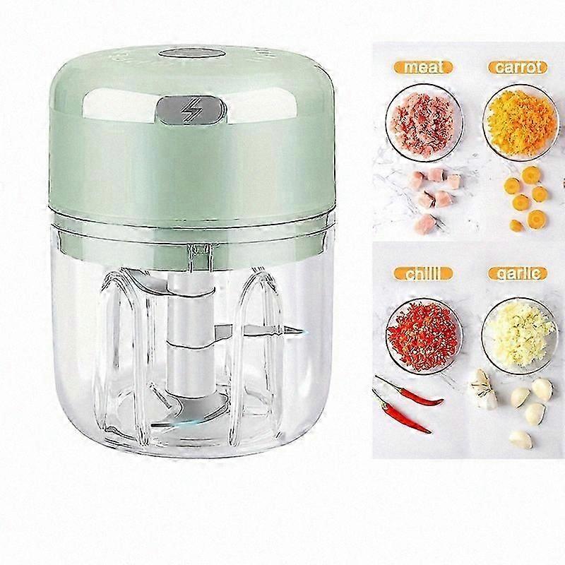 Cordless 100ML/250ML Multi-Function Food Processor - Efficient Grinder for Spices, Meat, and Seasonings - Stylish Design, High-Performance Compact Too
