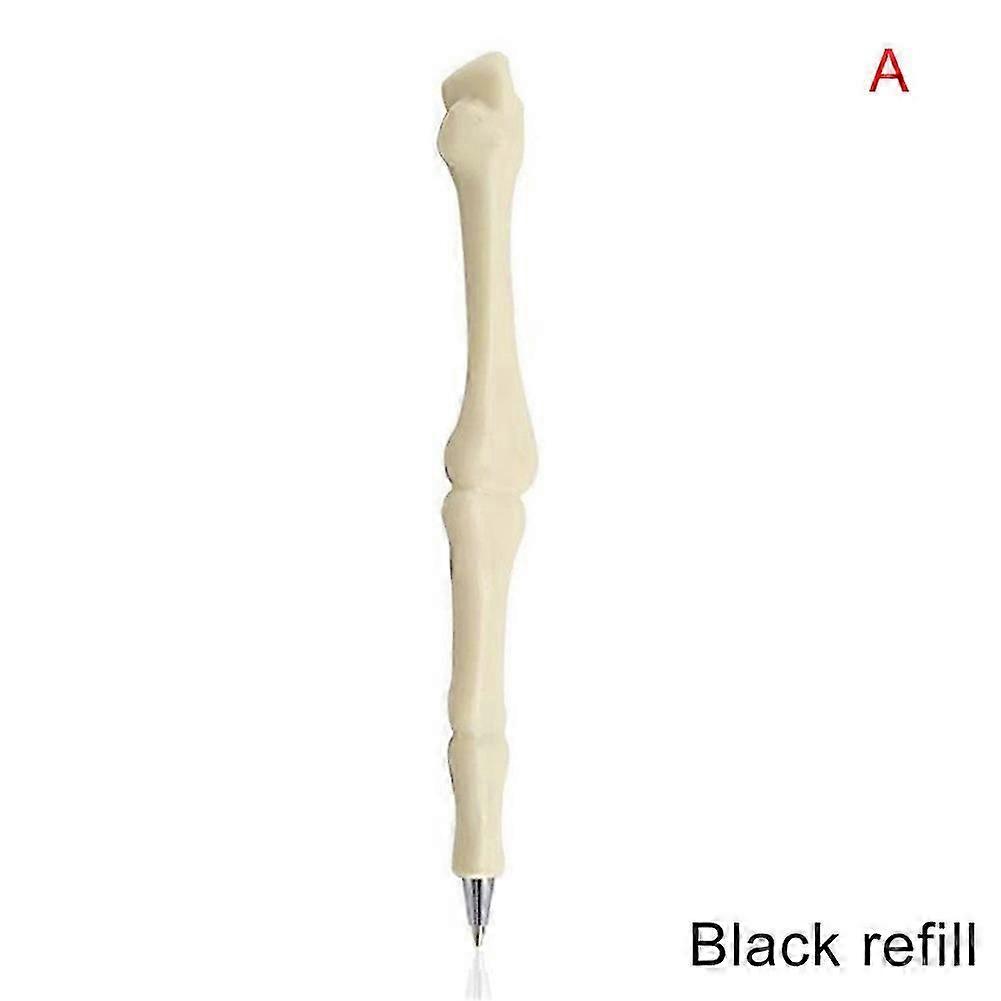 Neuheit Knochenform Kugelschreiber Fingerstift Schreibwaren Crazy Geschenk für Krankenschwester Doktor Student