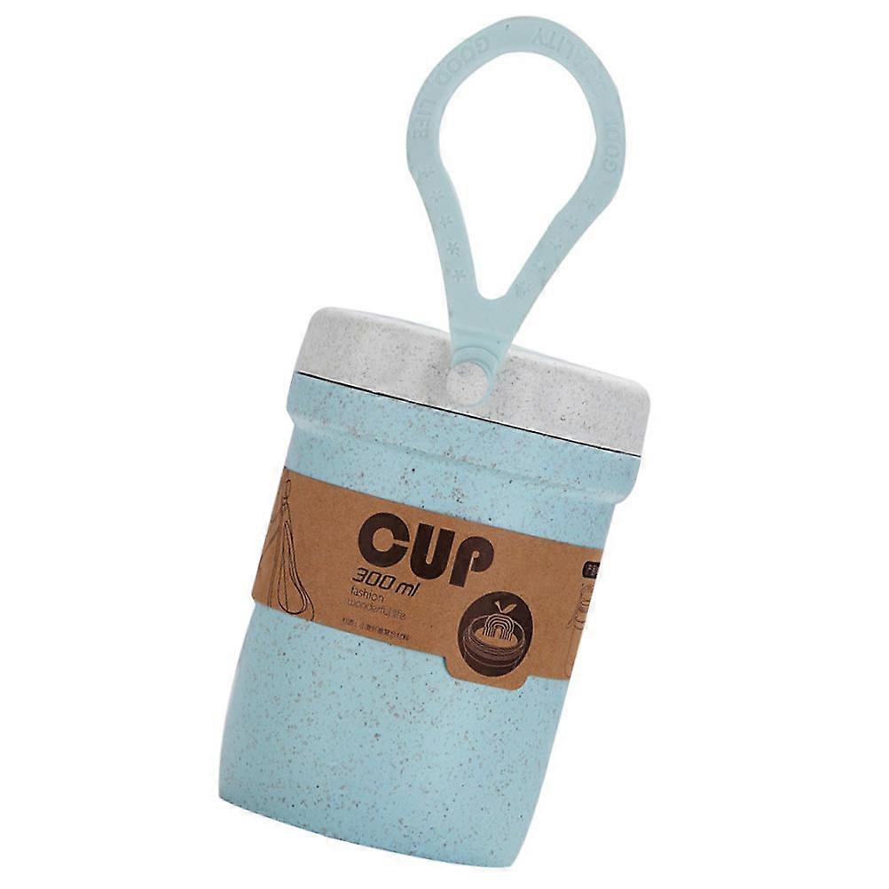 Blue Portable Insulation Cup with Silicone Seal for Water Use 1Pc