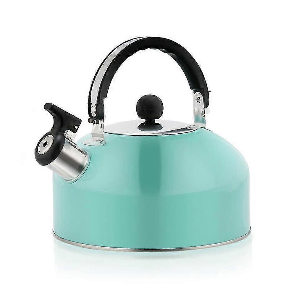 UKS stainless steel whistling kettle for gas and induction stoves