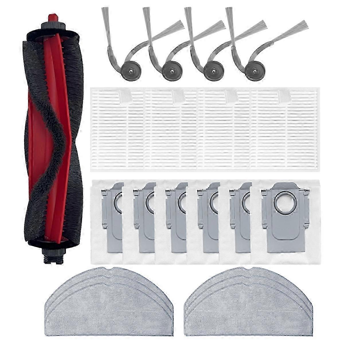 21PCS for Q7TF/Q7TF+ Main Side Brush Hepa Filter Mop Cloth