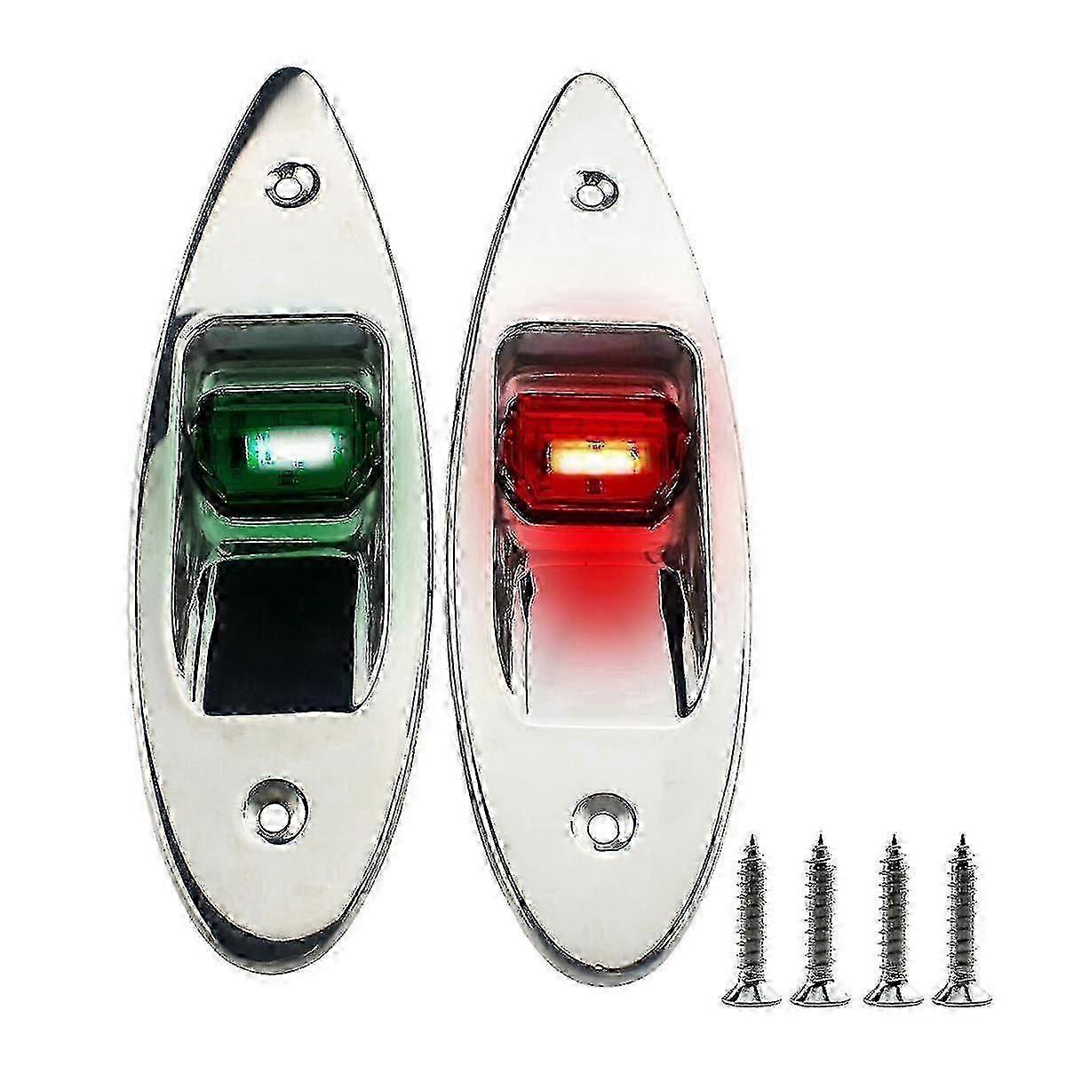 Led Two-color Signal Lights Marine Universal Navigation Lights Navigation Lights Boat Supplies-In Stock hwy13