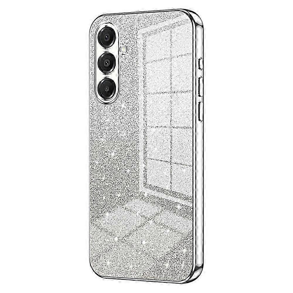 For  Galaxy A17 Case Electroplating Gradient Glitter TPU Phone Cover