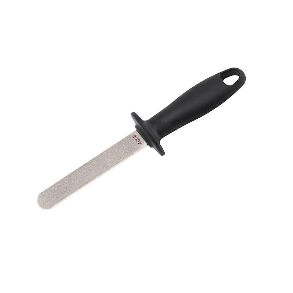 Professional Double-Sided Sharpener Garden Rod High Hardness Stick ABS Grindstone Sharpening Stone Household Tool