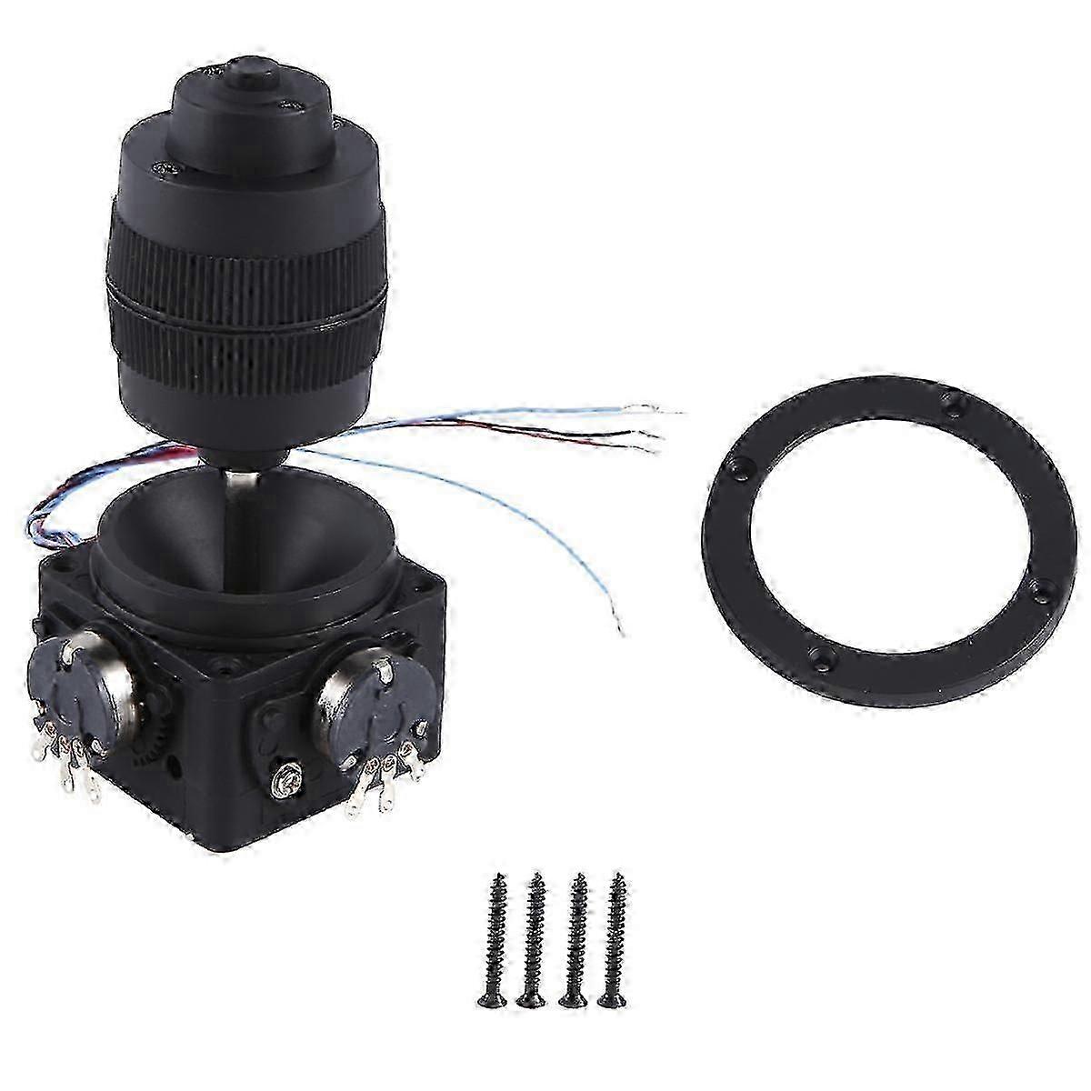 4-Axis Joystick Potentiometer Button compatible -D400A-R4 10K 4D Controller with Wire compatible Ind