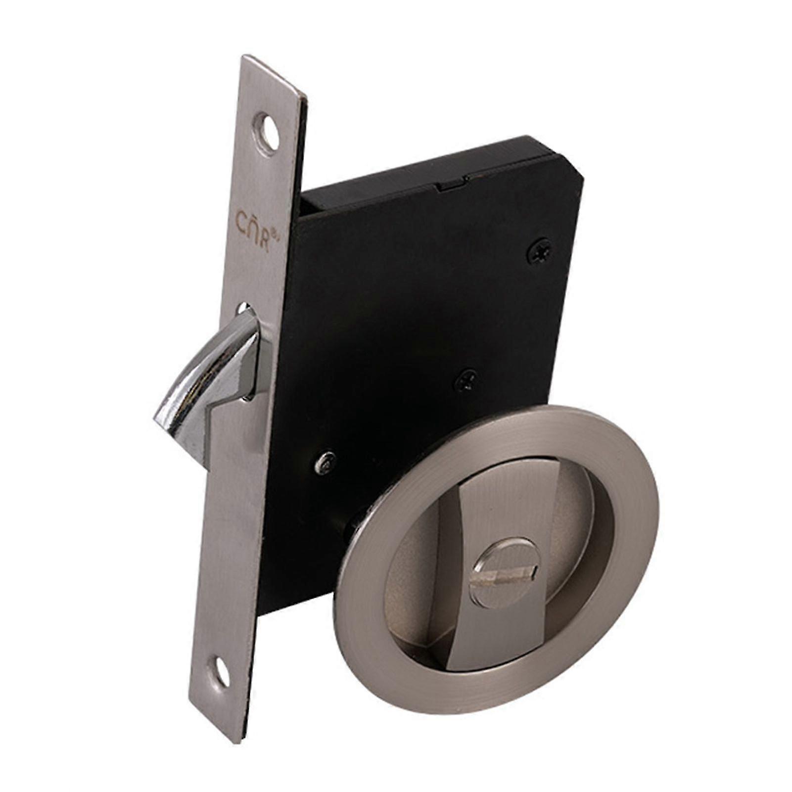 Invisibles 圆形推拉门锁 Auti-Rust 耐磨浴室门锁