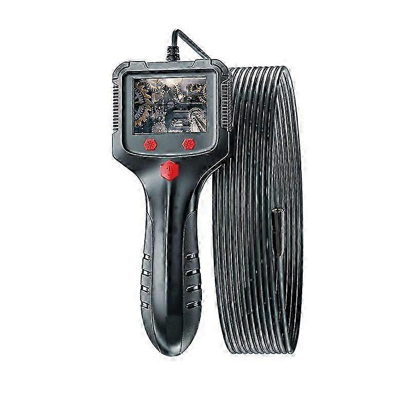 Industrial Endoscope, 5.5mm Endoscope Camera, 1080P HD Waterproof IP67 Pipe Endoscope Inspection Camera, Semi-Rigid Cable (5M)