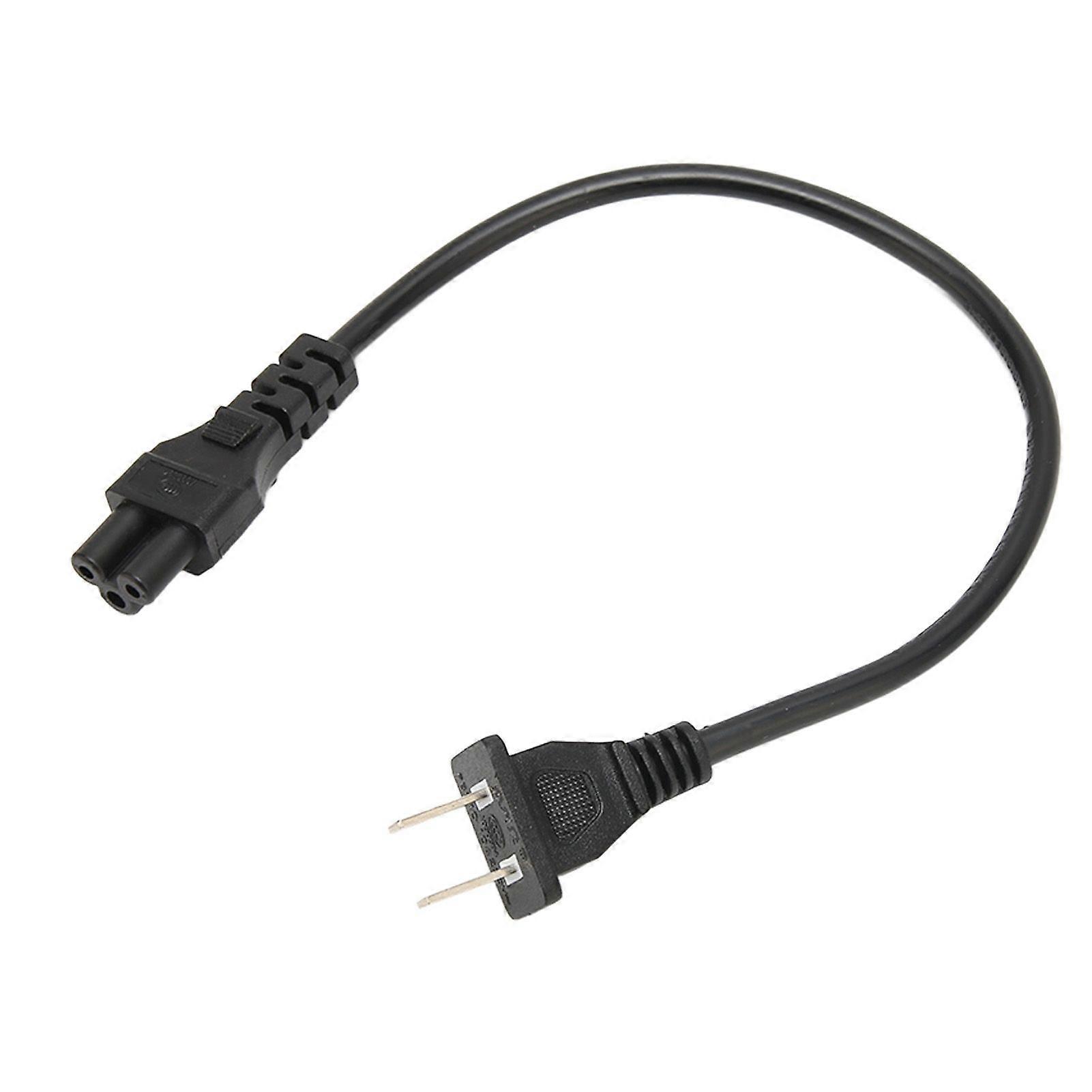 NEMA 115P to IEC320 C5 Power Cable 0.3m IEC320 C5 Power Cord for Laptops