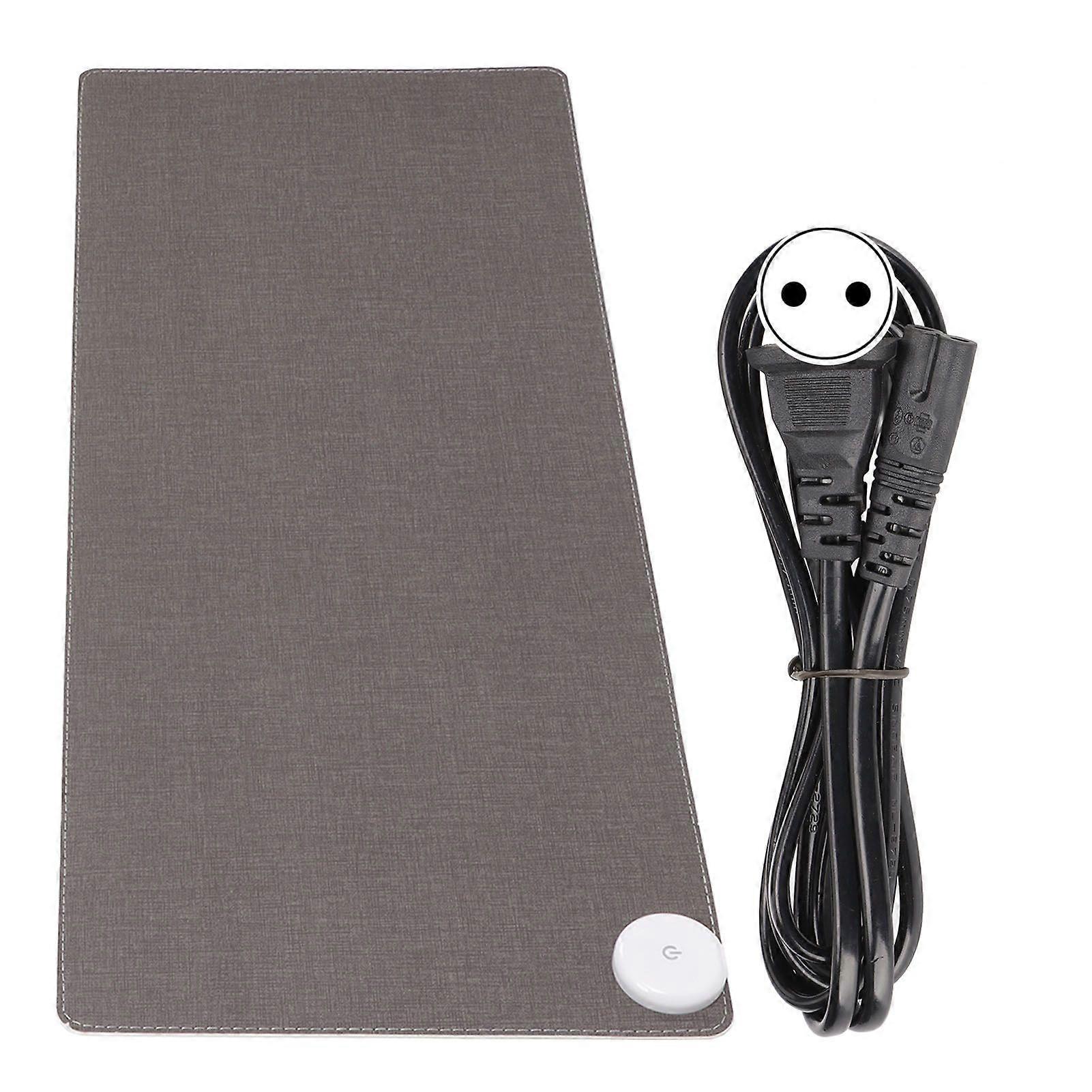 31.5x13.0in Heated Mouse Pad 3 Gear Temperature Adjustable Extended Edition Gaming Mouse Pad Black