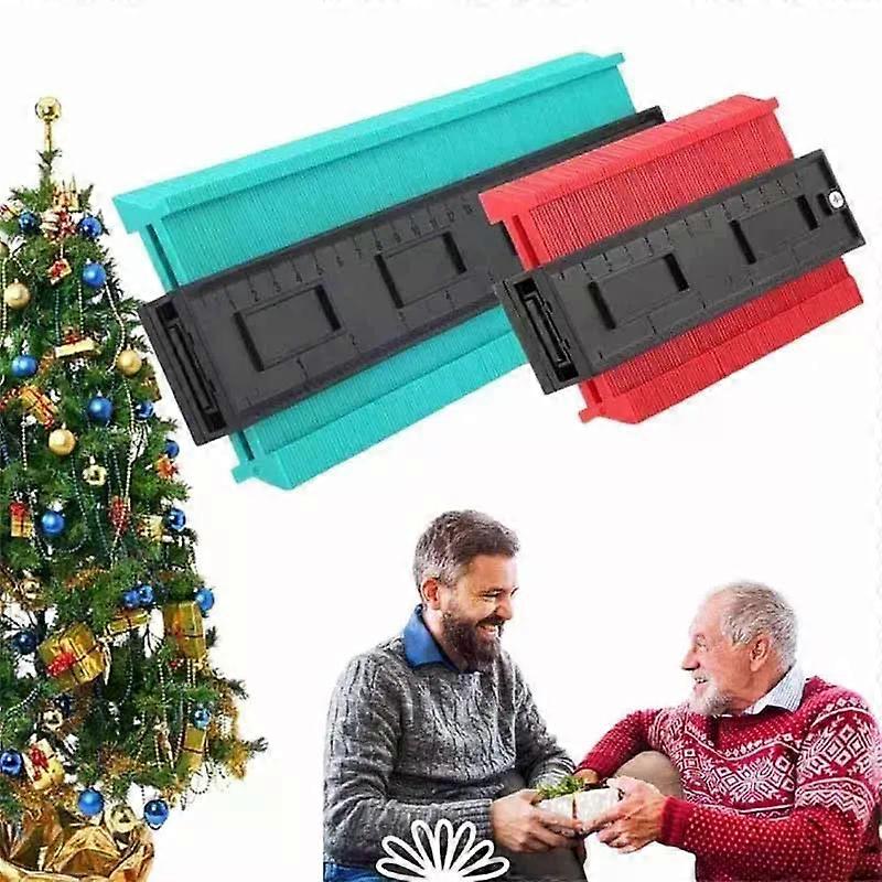 12/14/25cm Shape Contour Gauge Duplicator Profile Measuring Angle Ruler Thickness Gauge Tiling Laminate Tiles Woodworking Tools