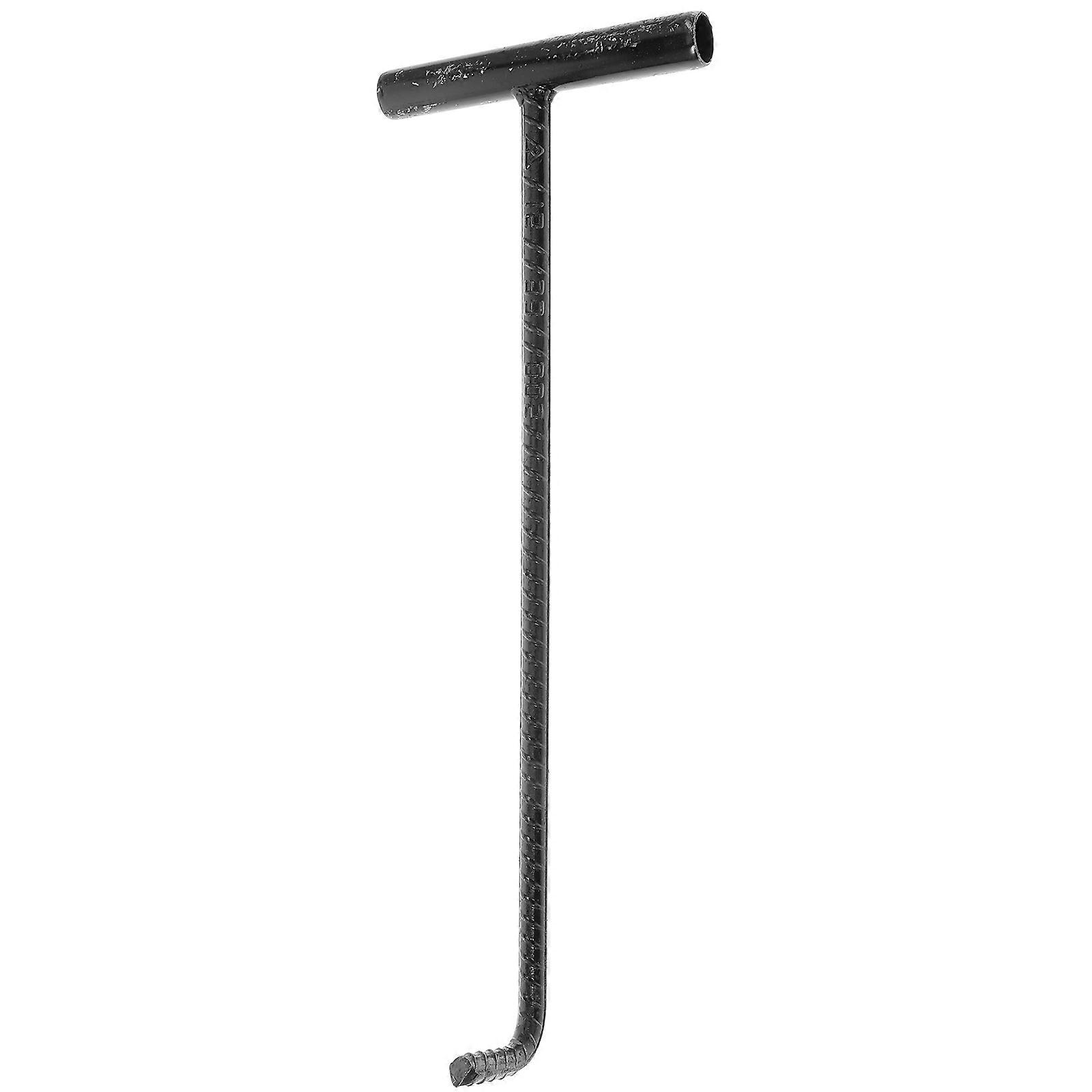 Steel Rebar T Hook for Manhole Cover Lifter Pull Hook